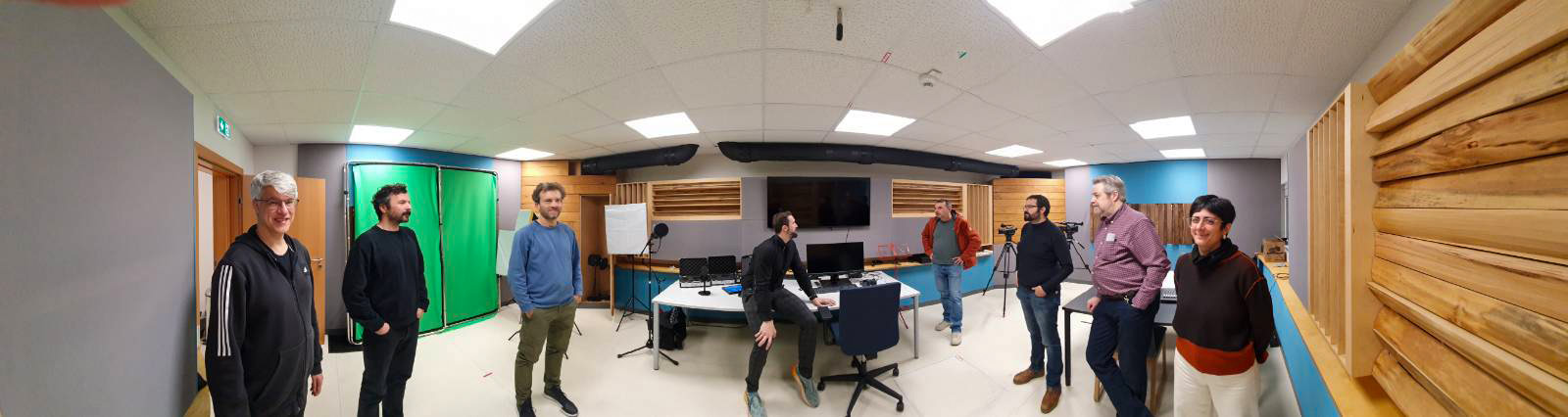 Besuch beim MediaLab der Uni Wien